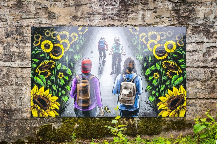 Trailway Mural 1